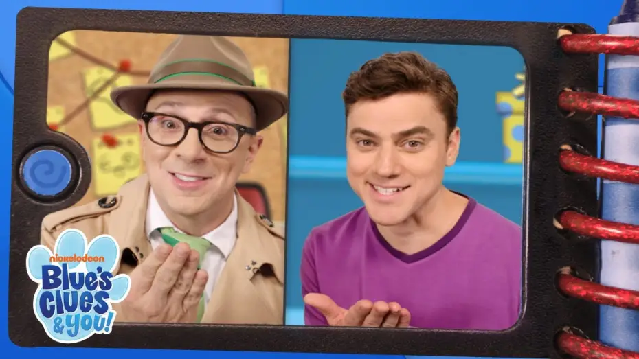 Video for the series Blue's Clues & You! — Blue’s Clues & You! 🐶 Steve & Joe’s Guest Appearance! | Nick Jr.