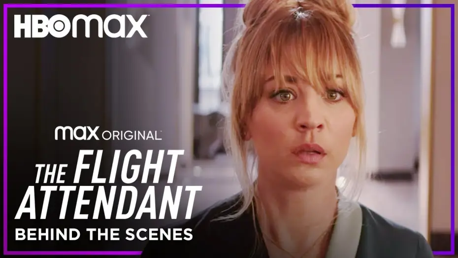 Video for the series The Flight Attendant — Kaley Cuoco & The Cast Of The Flight Attendant Behind The Scenes