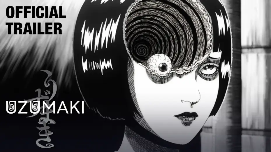 Video for the series Uzumaki — Official Trailer [Subtitled]