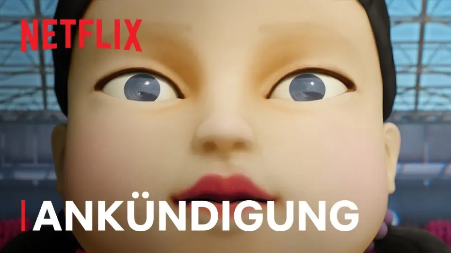 Video for the series Squid Game — Staffel 2 Ankündigung