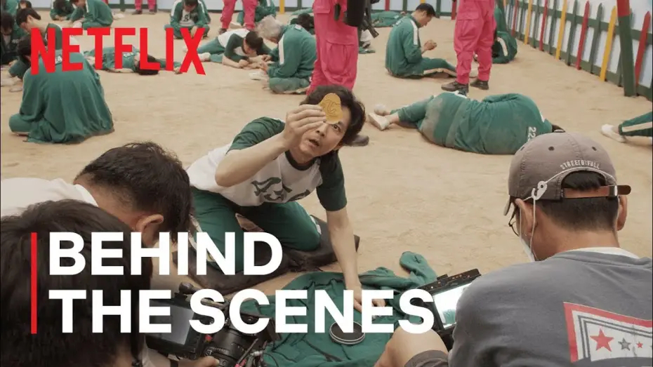 Video for the series Squid Game — Behind the Scene [ENG SUB]