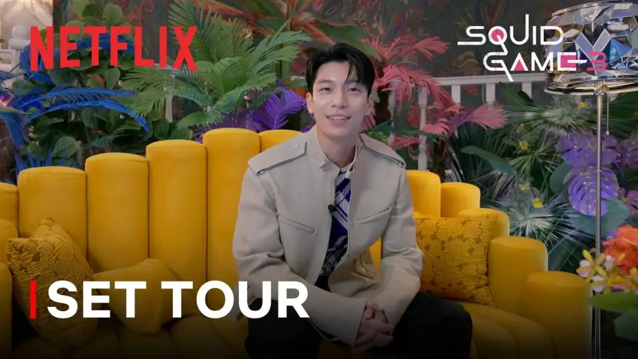 Video for the series Squid Game — Set Tour With Wi Ha-jun - Season 3 [ENG SUB]