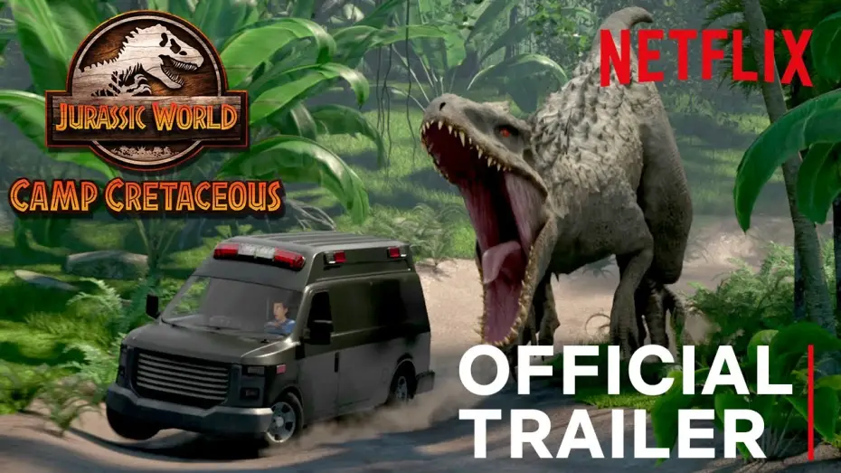 Видео к сериалу Jurassic World Camp Cretaceous — Official Trailer