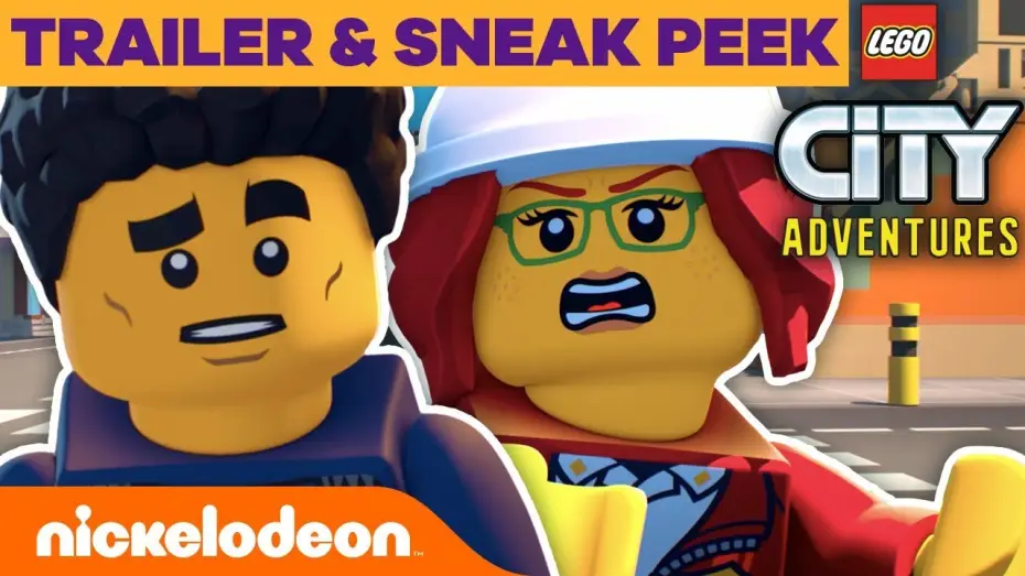 Video for the series LEGO City Adventures — LEGO City Adventures! 👀 The Official Trailer + Sneak Peek | Nick