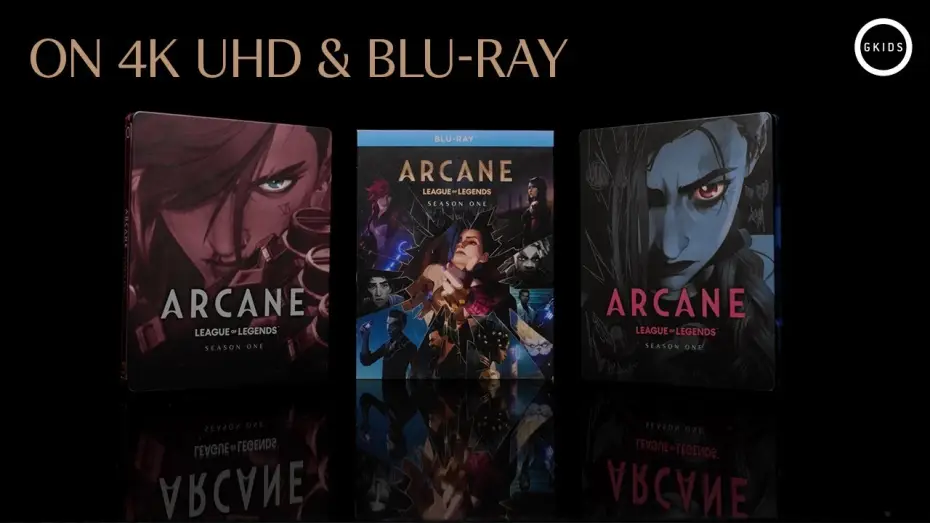 Video for the series Arcane — Season One - Inside the 4K UHD Steelbook, Blu-ray Steelbook & Standard Edition