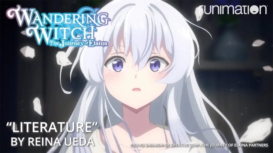Video for the series Wandering Witch: The Journey of Elaina — Wandering Witch Opening Theme - "Literature" by Reina Ueda