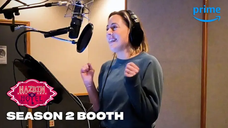 Video for the series Hazbin Hotel — Erika Henningsen in the Booth - Season 2