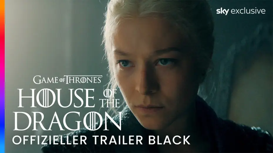 Video for the series House of the Dragon — Offizieller Trailer: Black