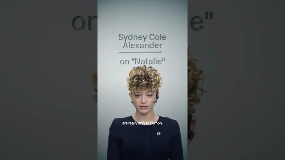 Video for the series Severance — Natalie, the voice of reason.