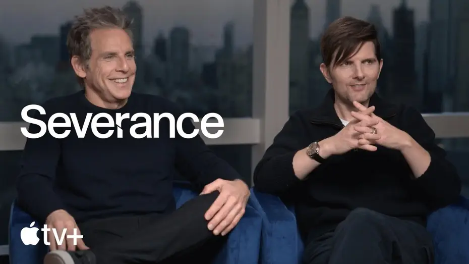 Video for the series Severance — Ben Stiller and Adam Scott Remember Their Past - Origin Story