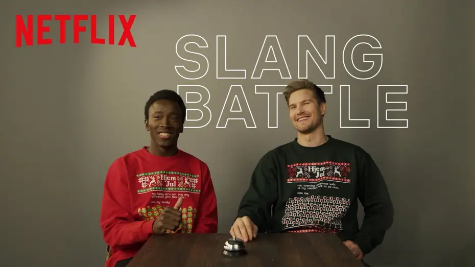 Видео к сериалу Home for Christmas — Norwegian Slang Battle with the Cast of Netflix' Home For Christmas