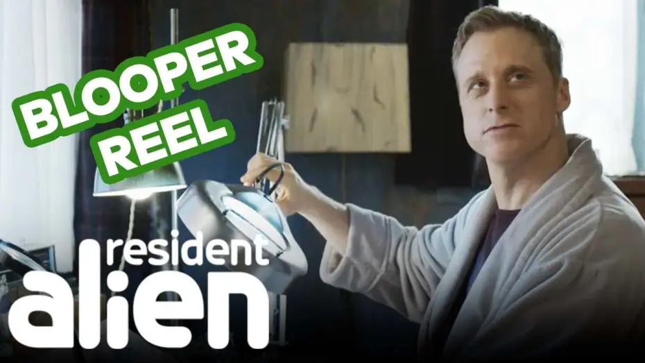 Видео к сериалу Resident Alien — Alan Tudyk and Cast's Hilarious Blooper Reel | Resident Alien | SYFY