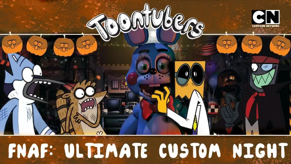 Video for the series Villainous — FNAF: ULTIMATE BLACKHAT NIGHT! | Toontubers | #QuedateEnCasa