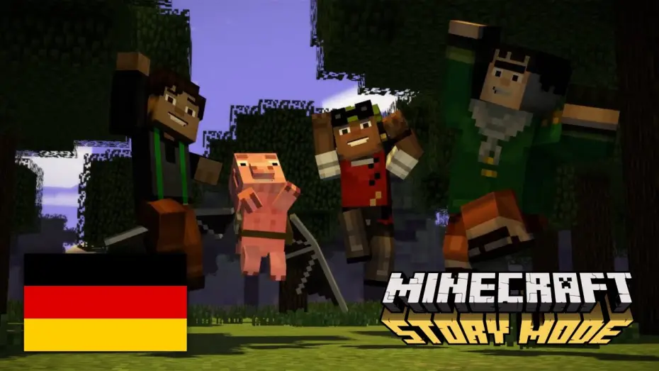 Video for the series Minecraft: Story Mode — MCSM Netflix Trailer | GERMAN/DEUTSCH