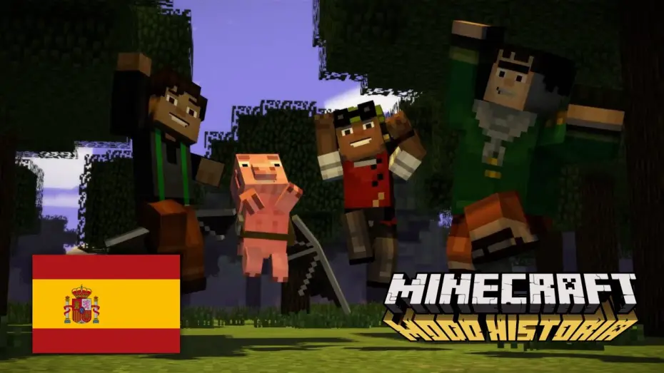 Video for the series Minecraft: Story Mode — MCSM Netflix Trailer | SPANISH SPAIN/ESPAÑOL ESPAÑA