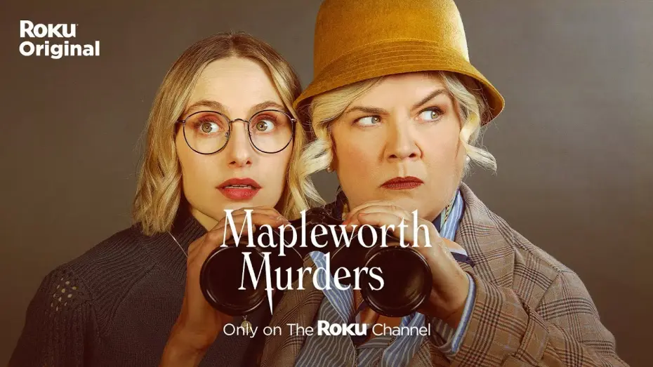 Video for the series Mapleworth Murders — Mapleworth Murders | Official Trailer | The Roku Channel