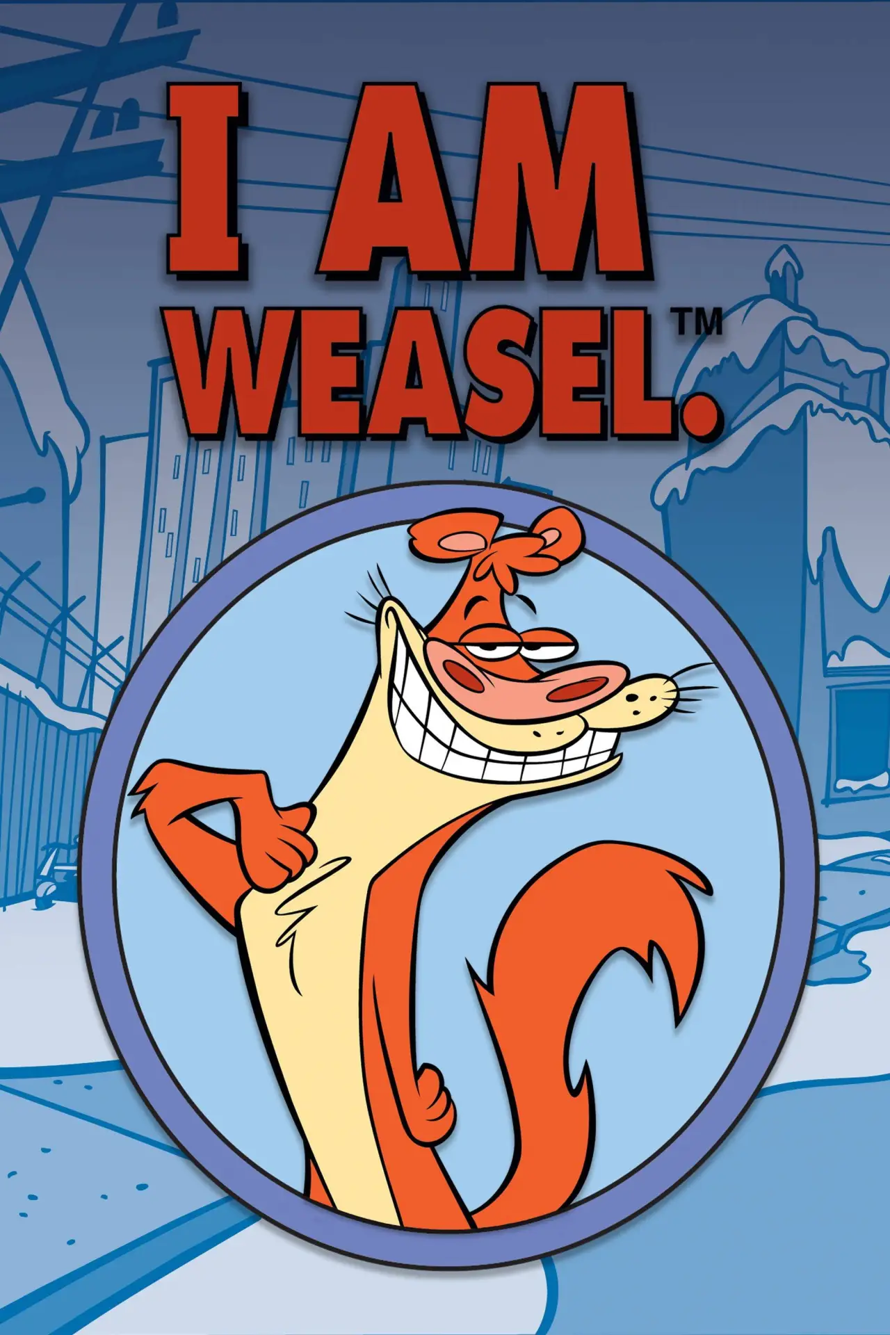 Series poster "I Am Weasel"