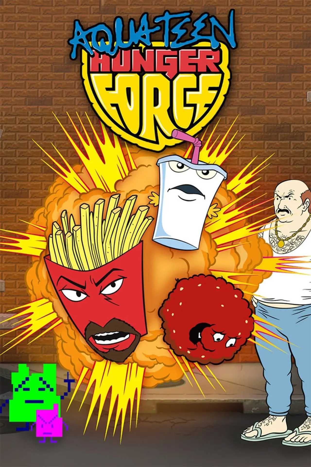 Постер к сериалу "Aqua Teen Hunger Force"