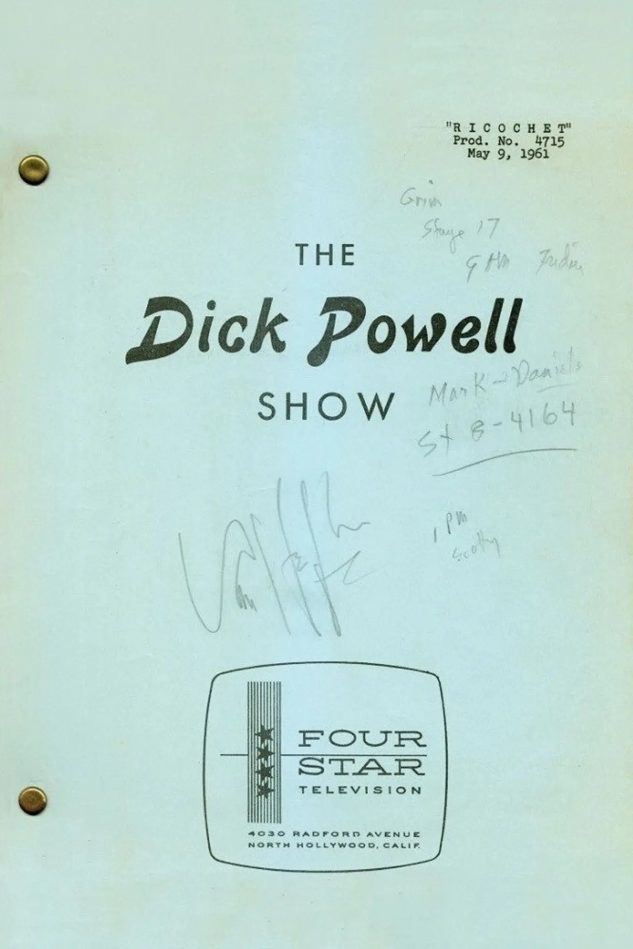 Series poster "The Dick Powell Show"