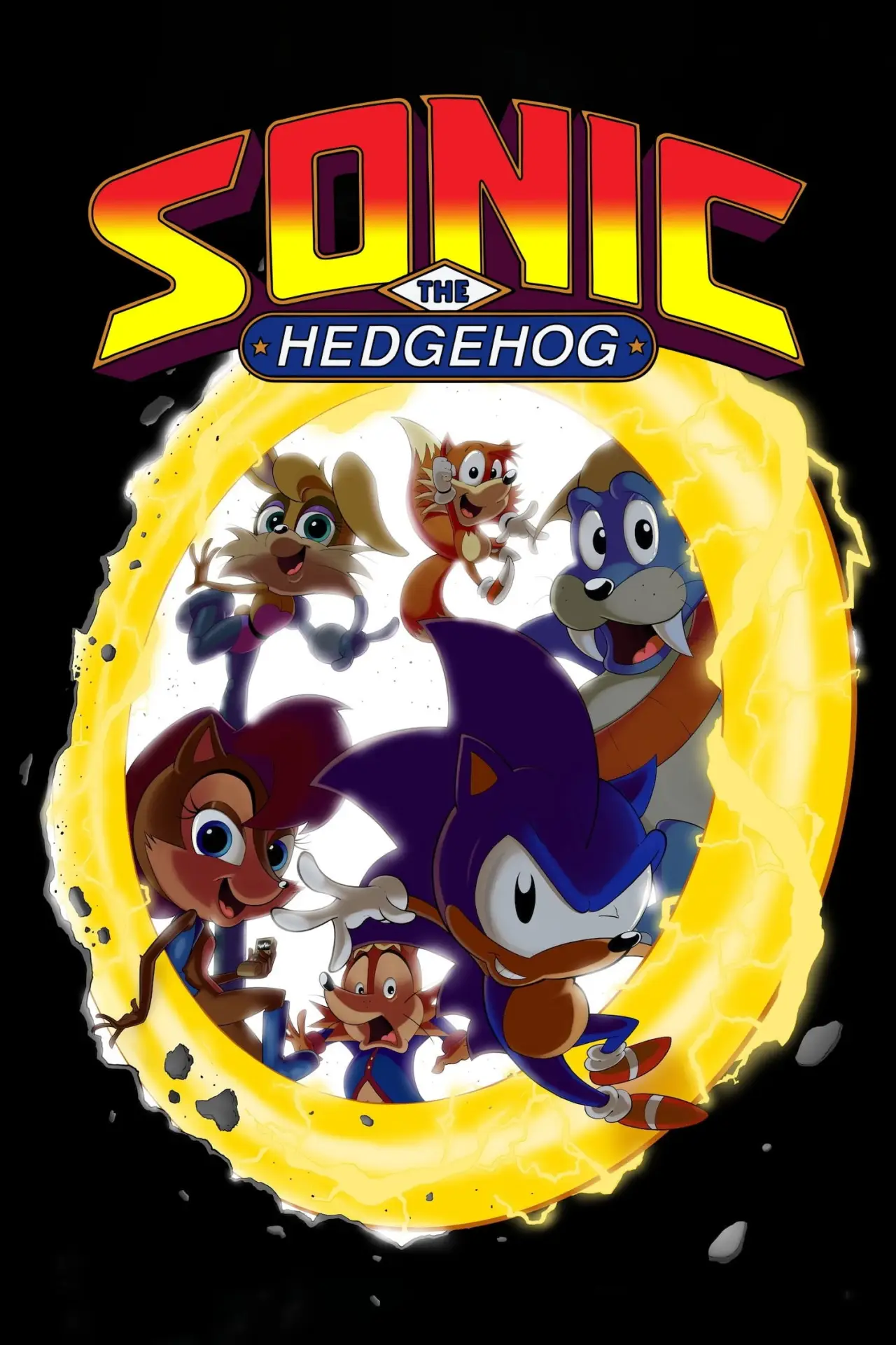 Series poster "Sonic the Hedgehog"