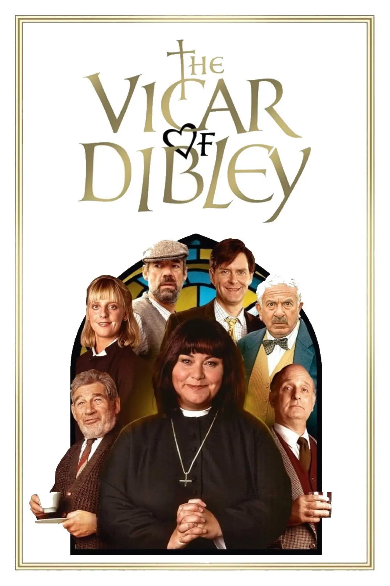 Series poster "The Vicar of Dibley"