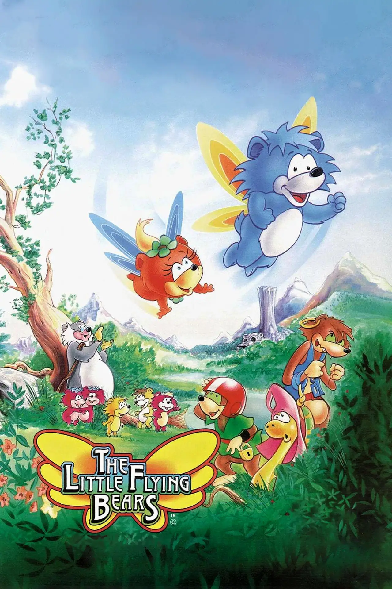 Series poster "The Little Flying Bears"