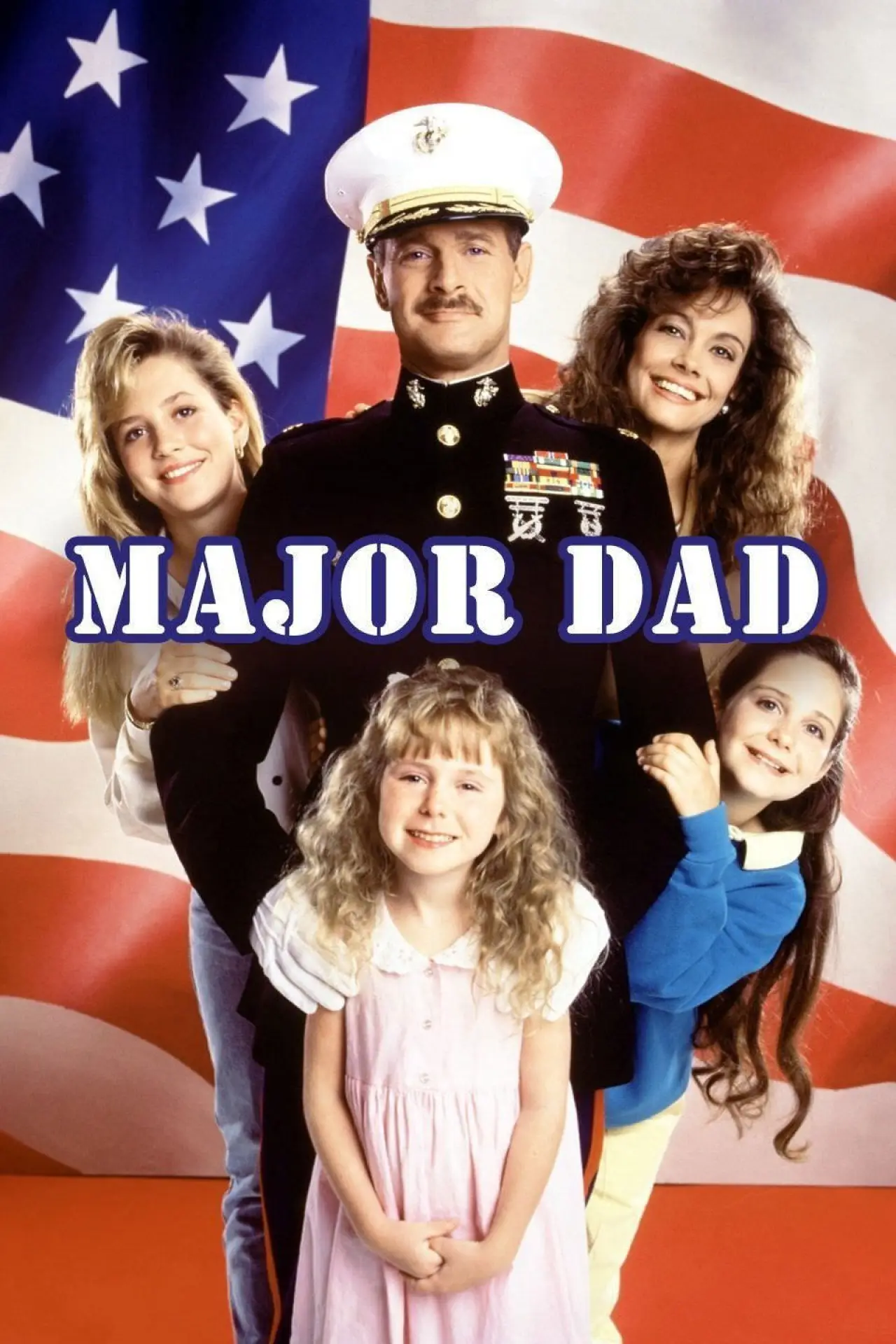 Series poster "Major Dad"