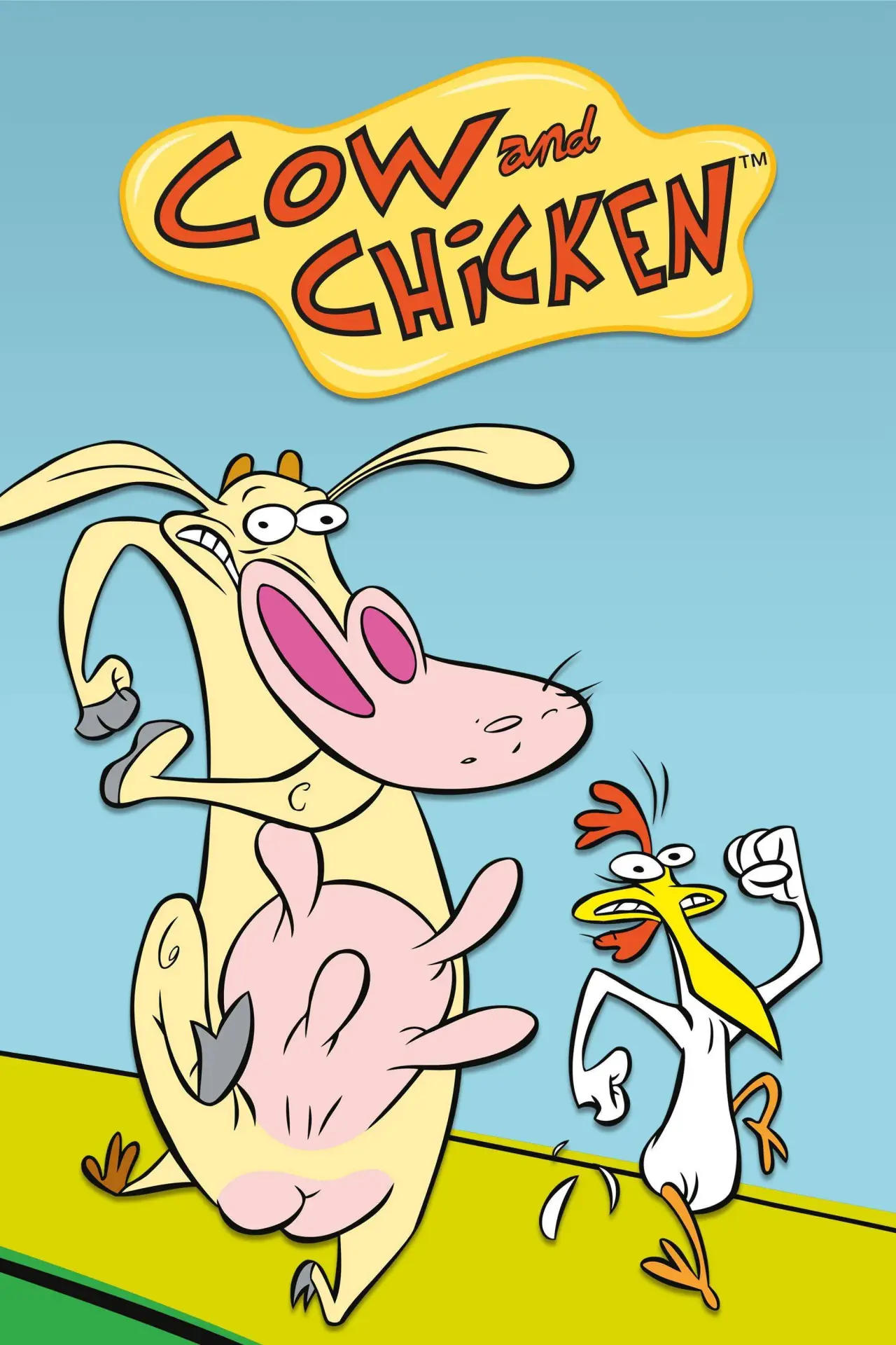 Series poster "Cow and Chicken"