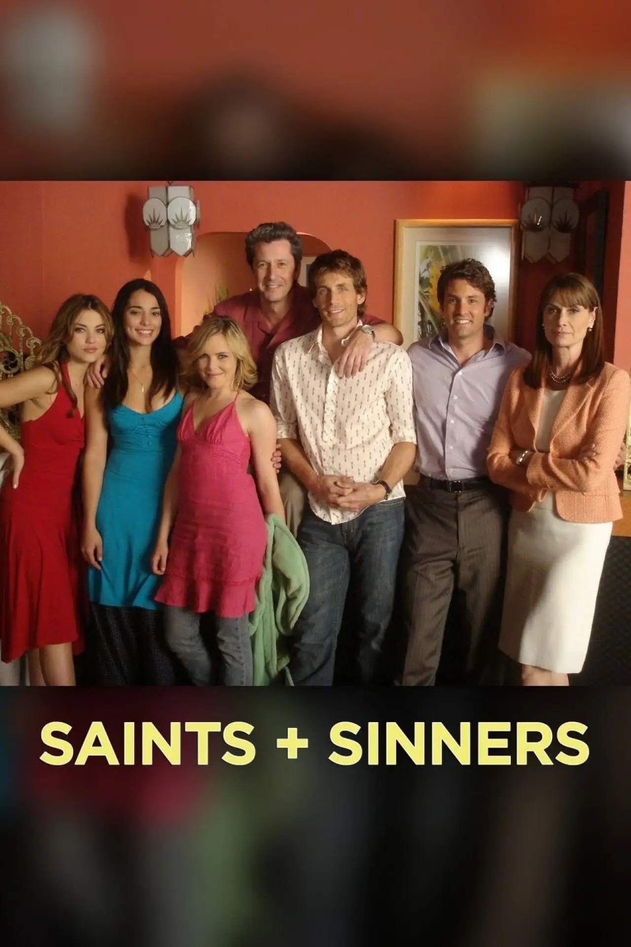 Series poster "Saints & Sinners"