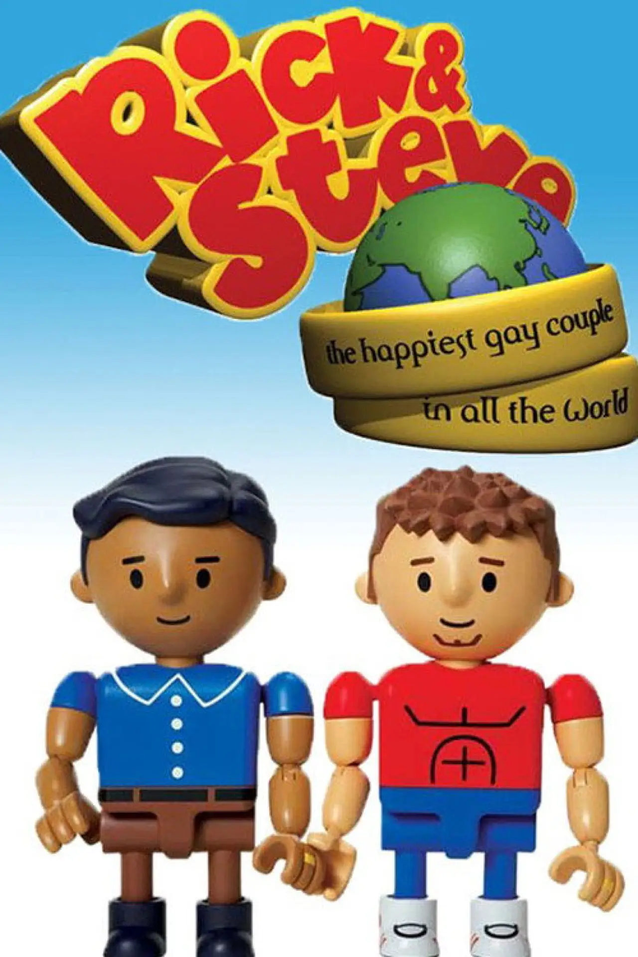 Series poster "Rick & Steve: The Happiest Gay Couple in All the World"
