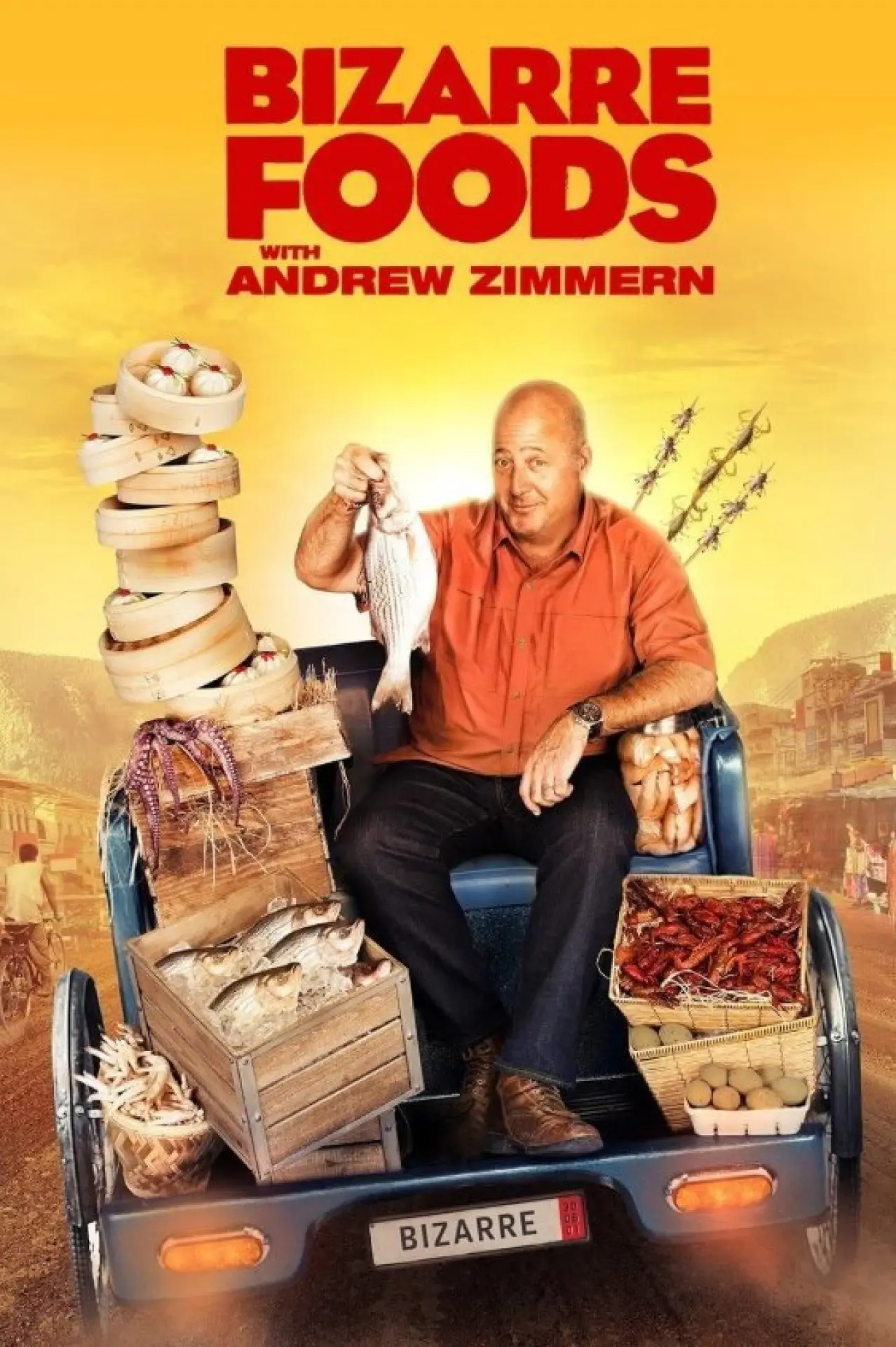 Series poster "Bizarre Foods with Andrew Zimmern"