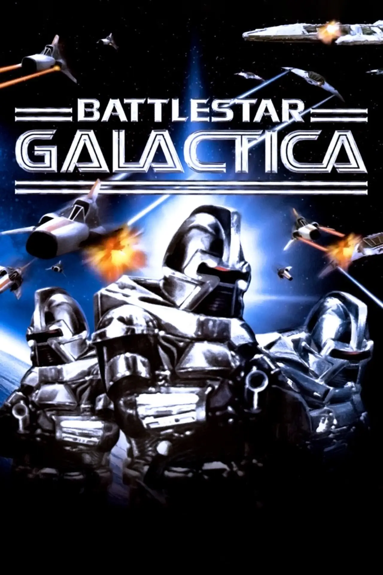 Постер к сериалу "Battlestar Galactica"