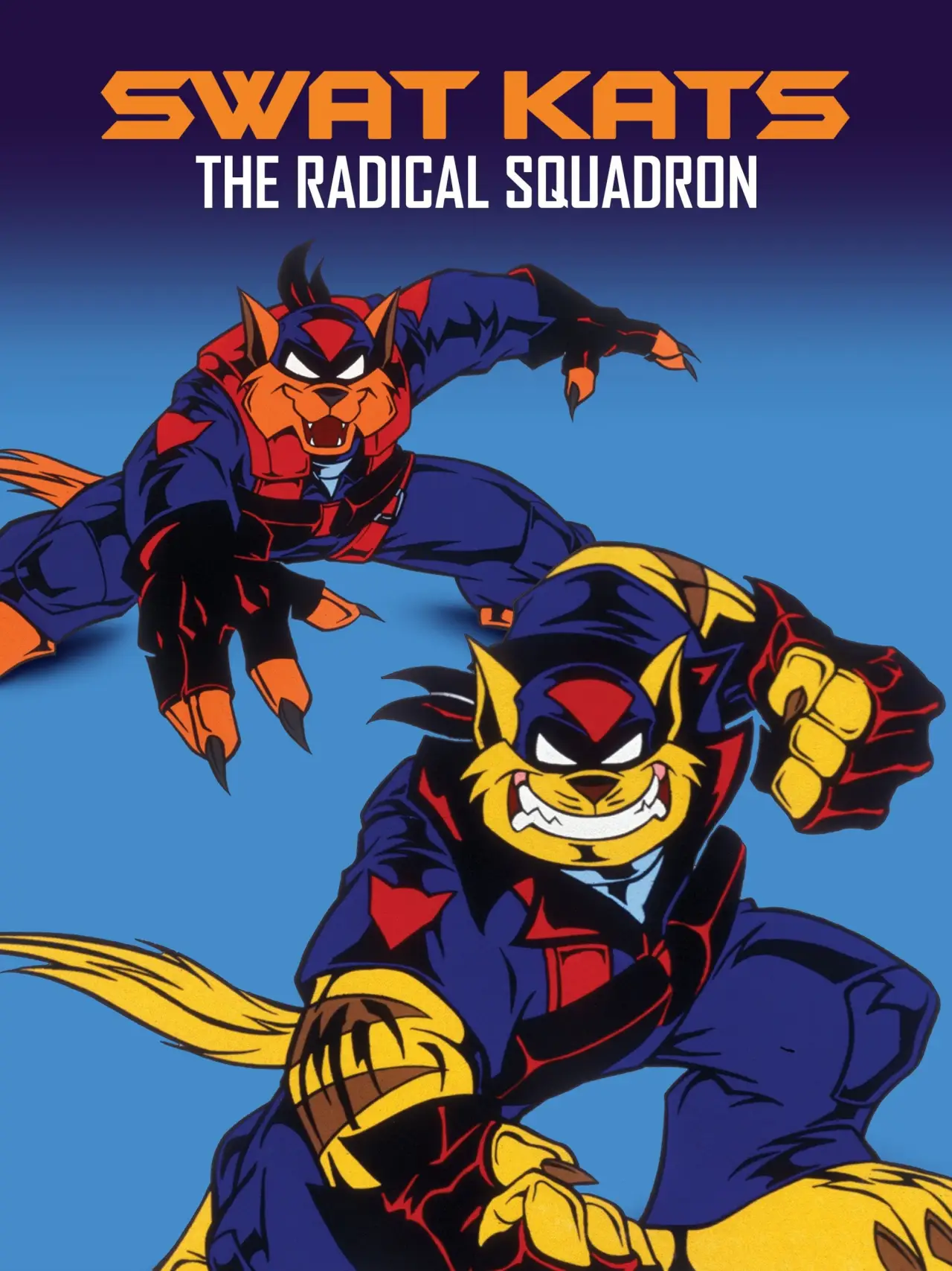 Series poster "SWAT Kats: The Radical Squadron"