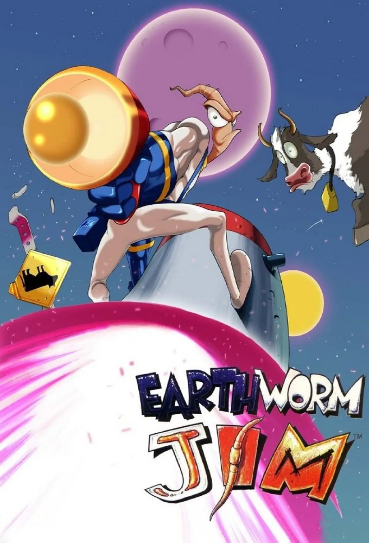 Постер к сериалу "Earthworm Jim"