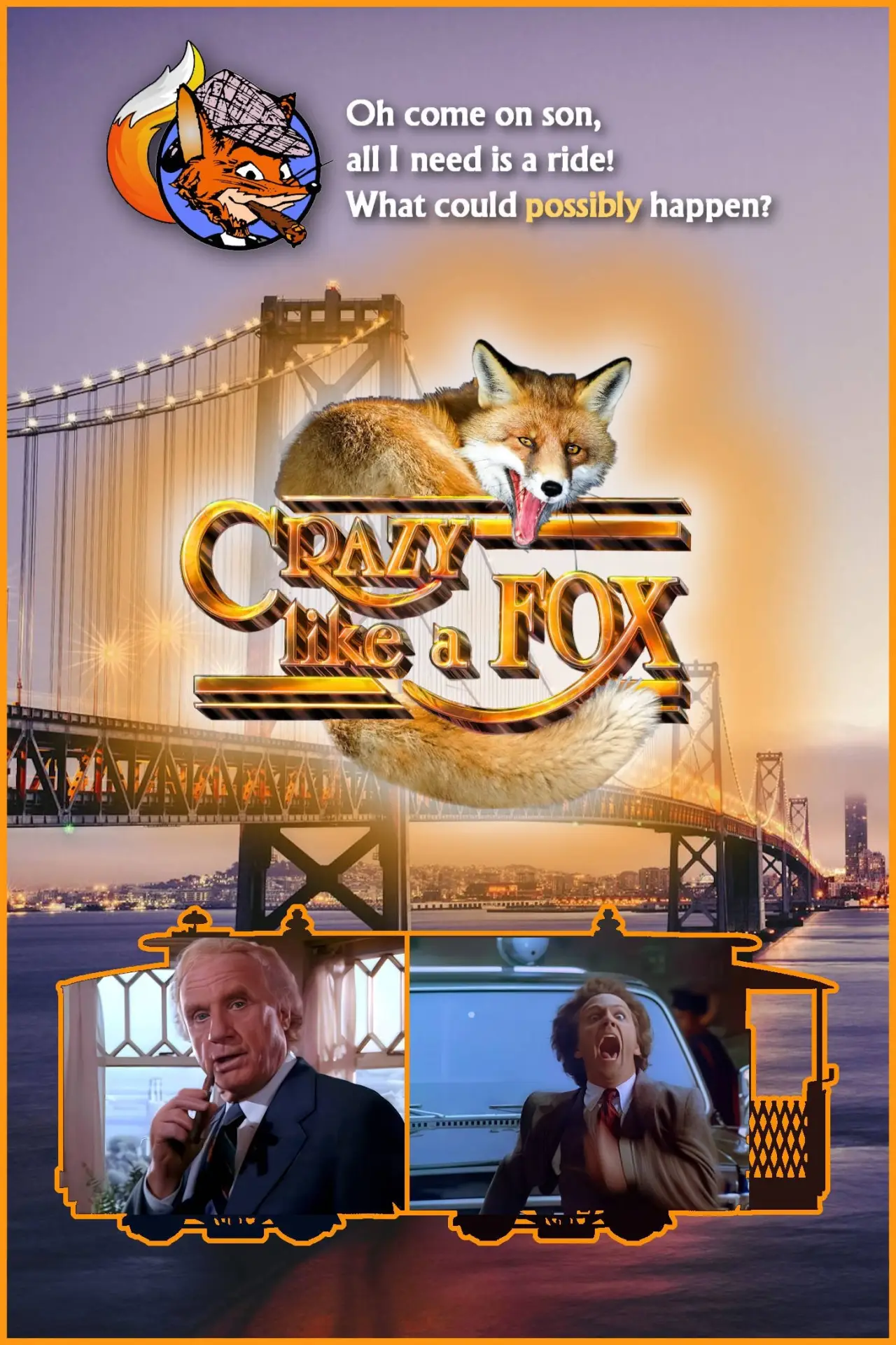 Series poster "Crazy like a Fox"