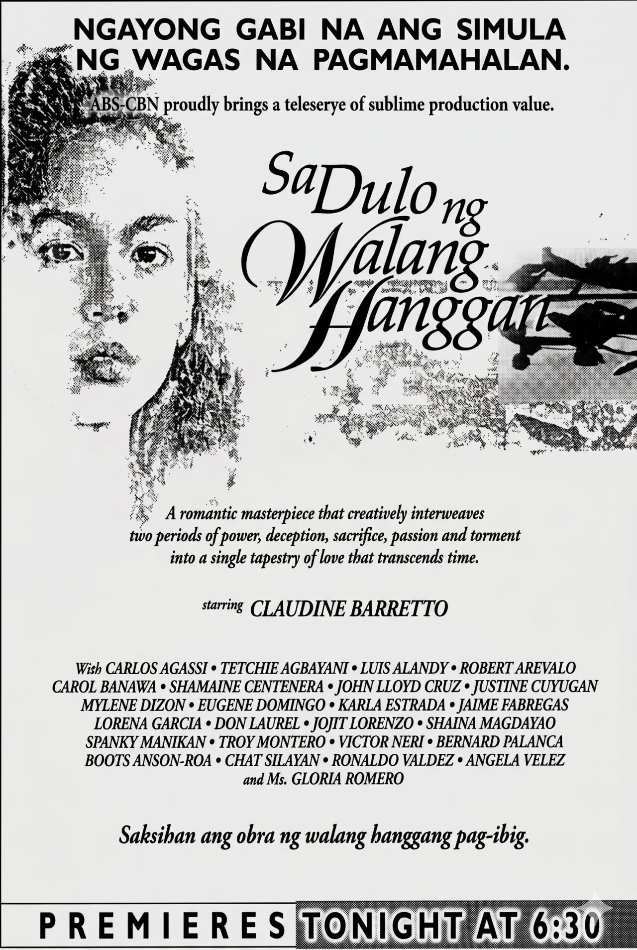Series poster "Sa Dulo Ng Walang Hanggan"