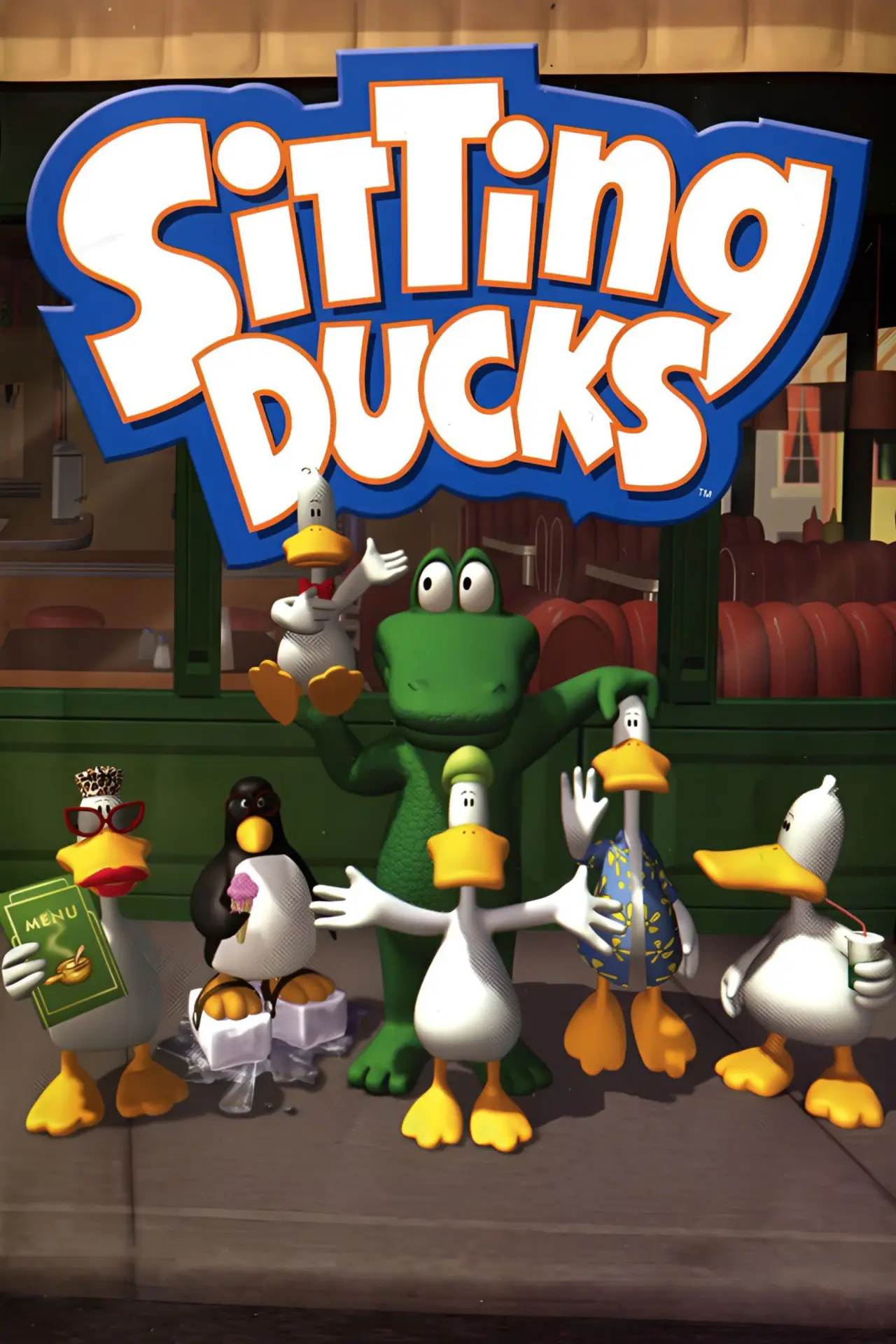 Series poster "Sitting Ducks"