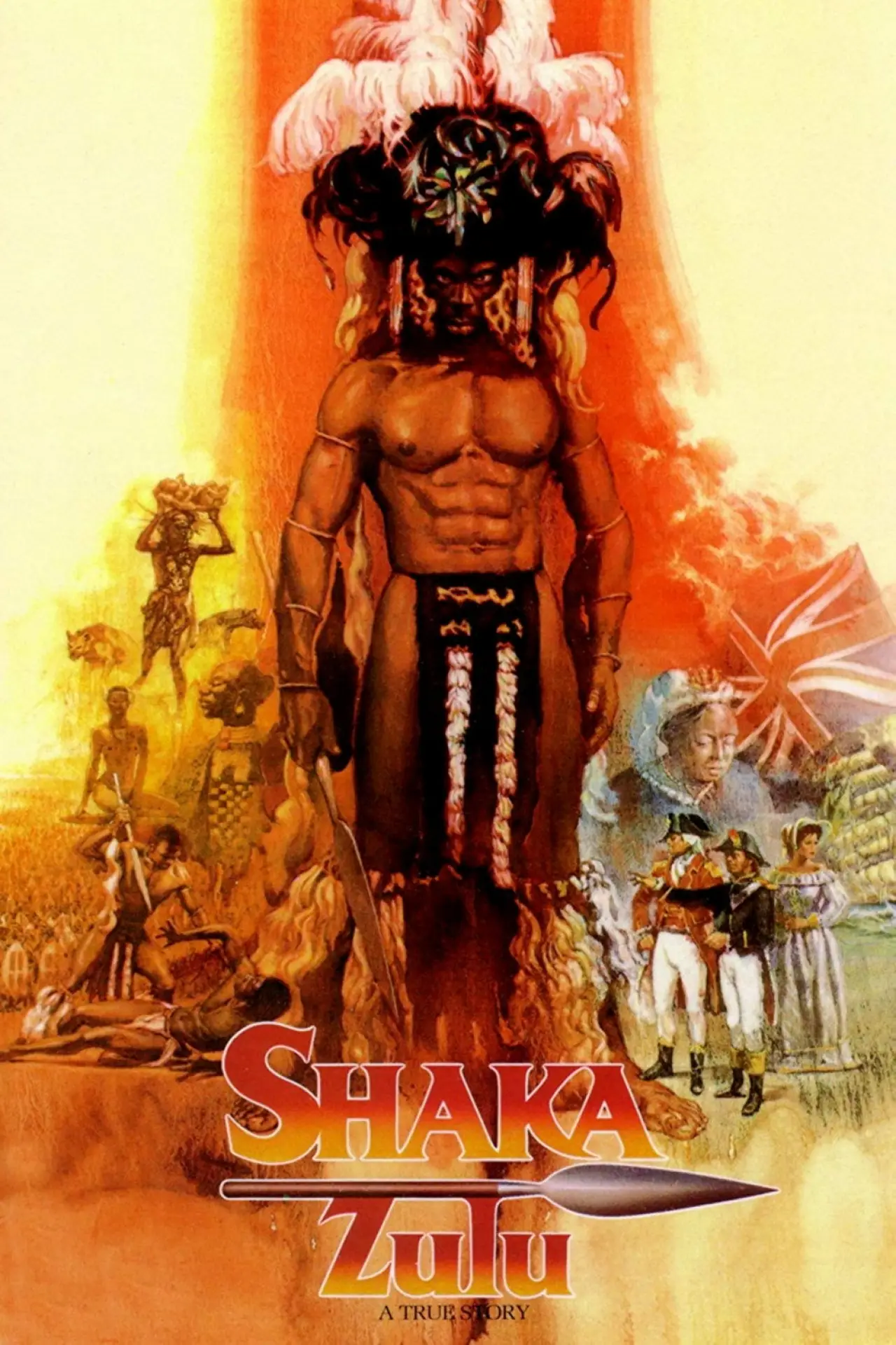 Series poster "Shaka Zulu"