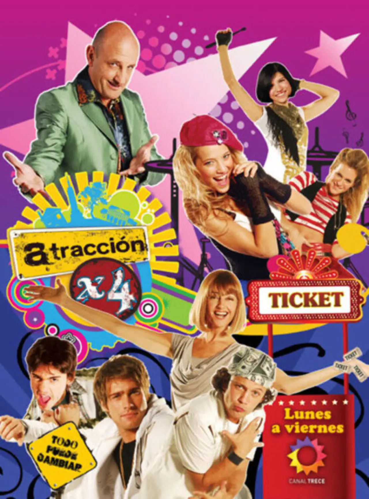 Series poster "Atracción x4"