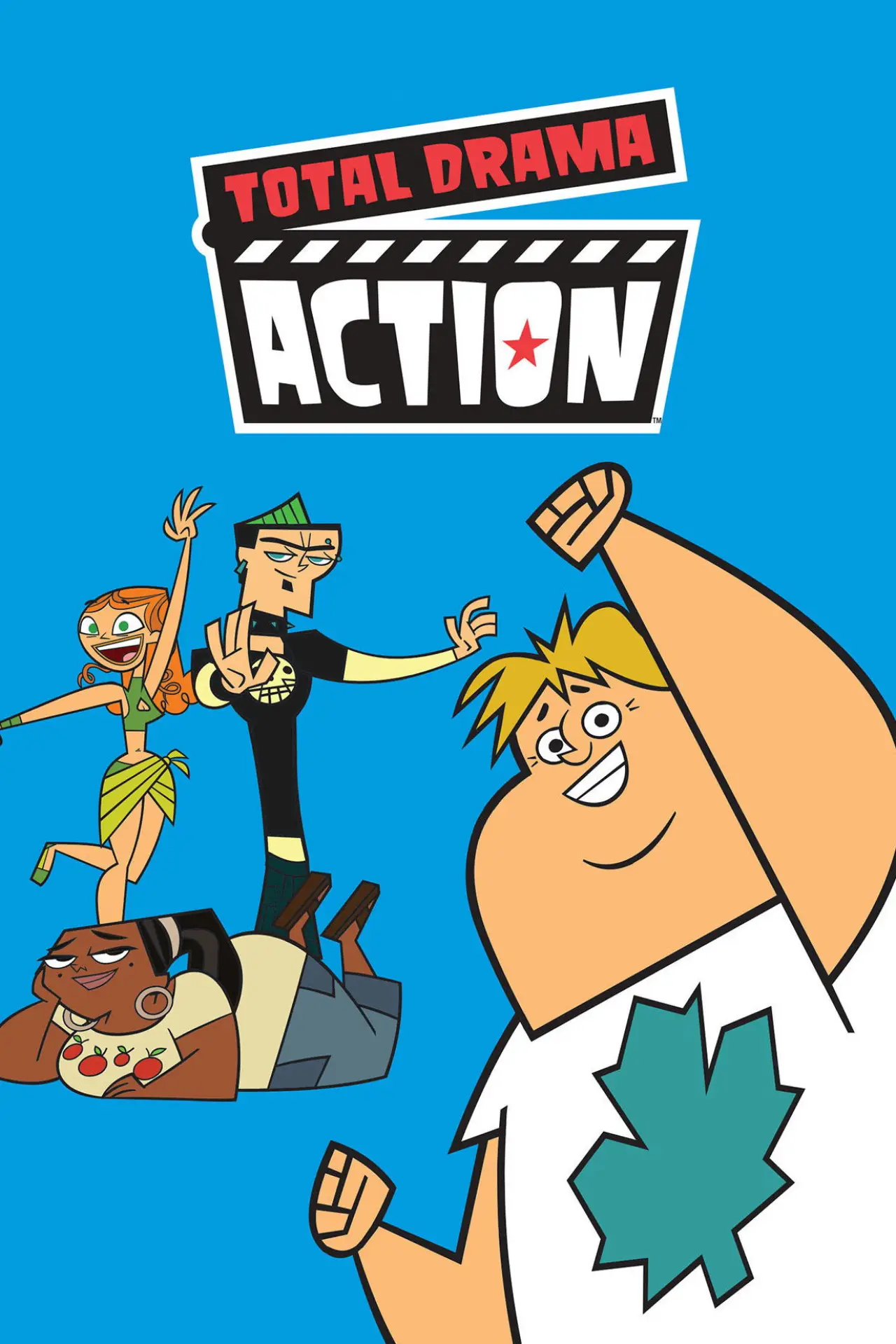 Series poster "Total Drama Action"