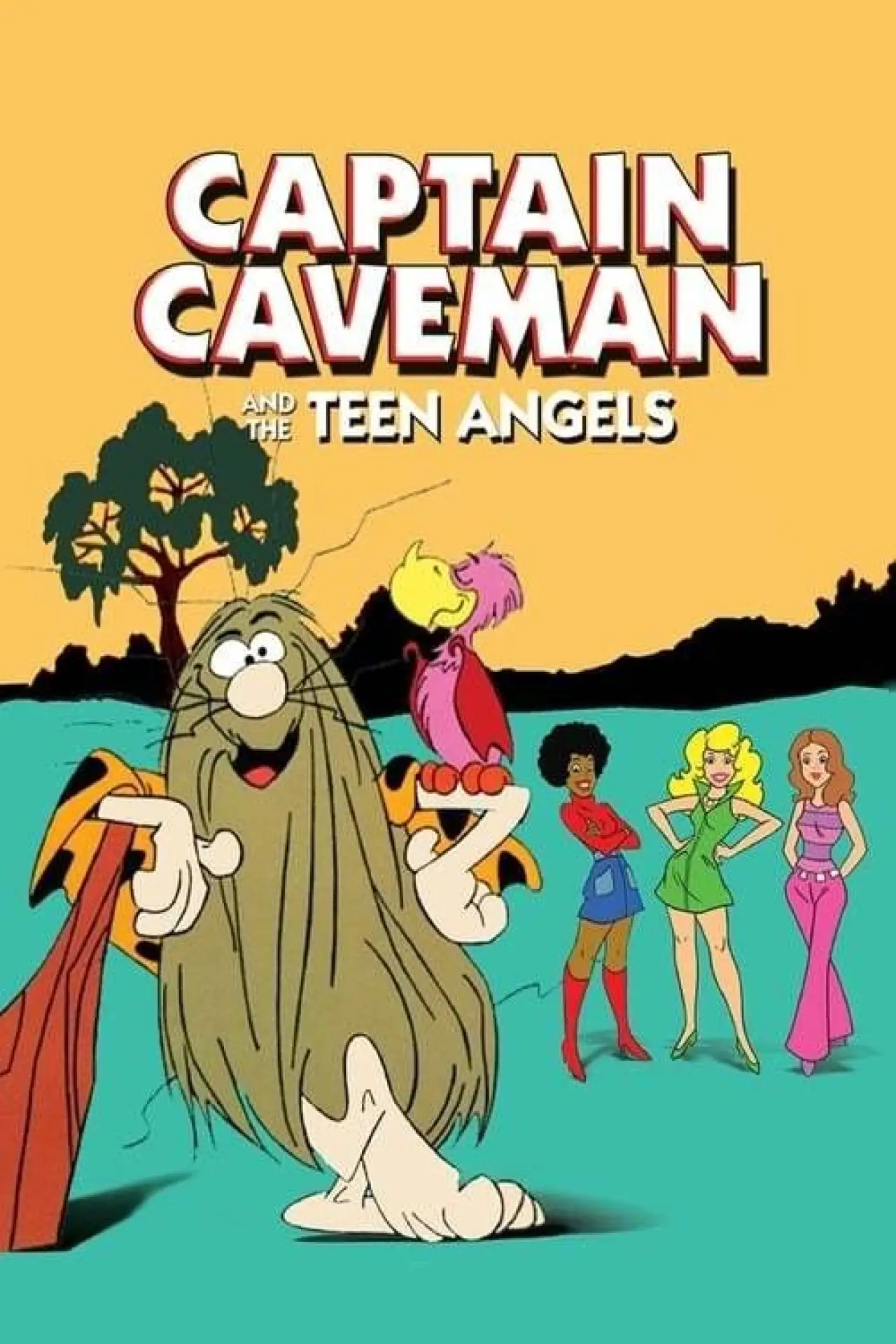 Series poster "Captain Caveman and the Teen Angels"