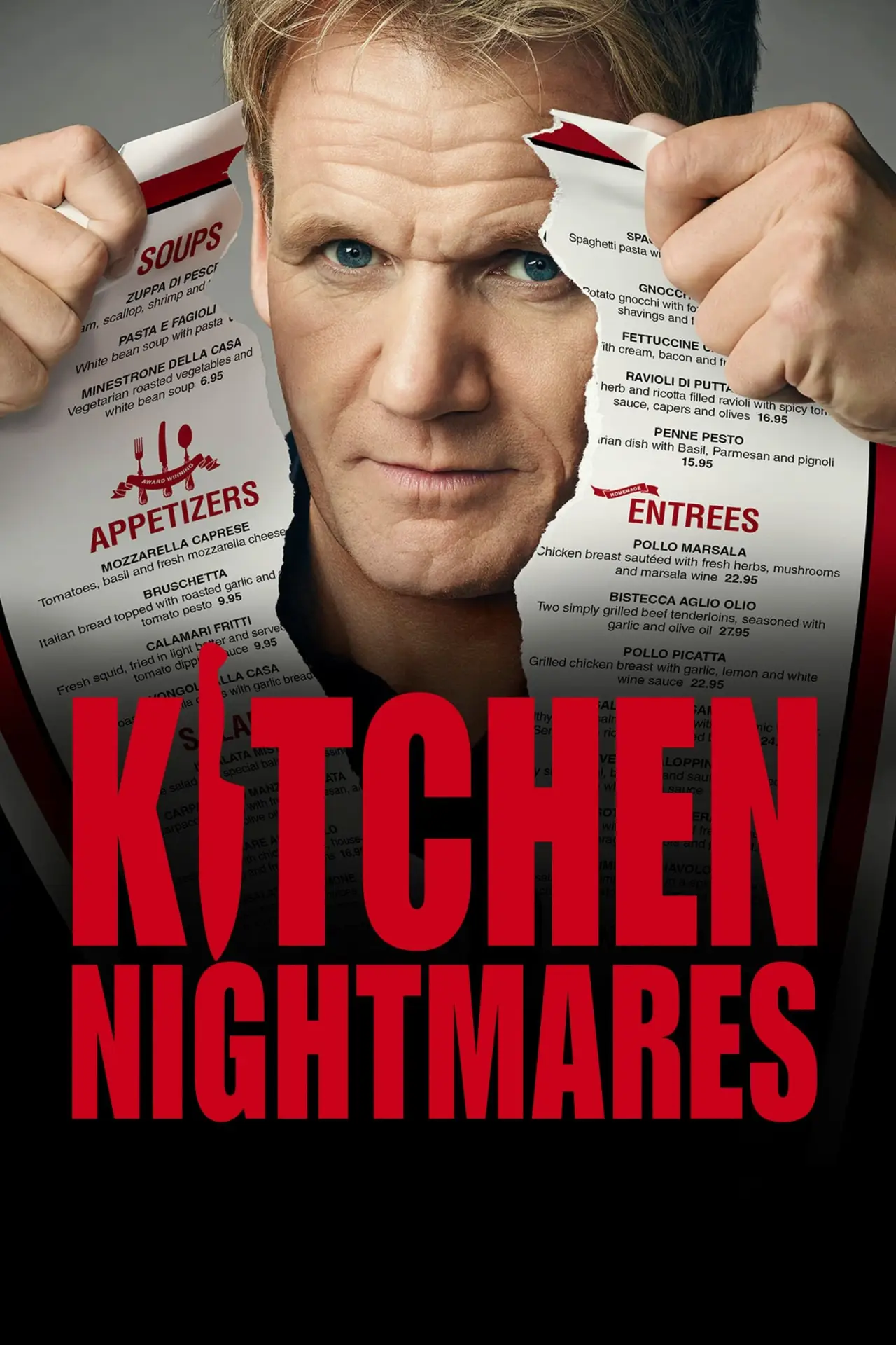 Постер к сериалу "Kitchen Nightmares"