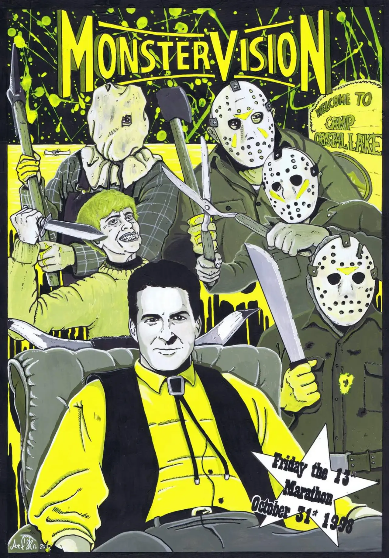 Series poster "MonsterVision"
