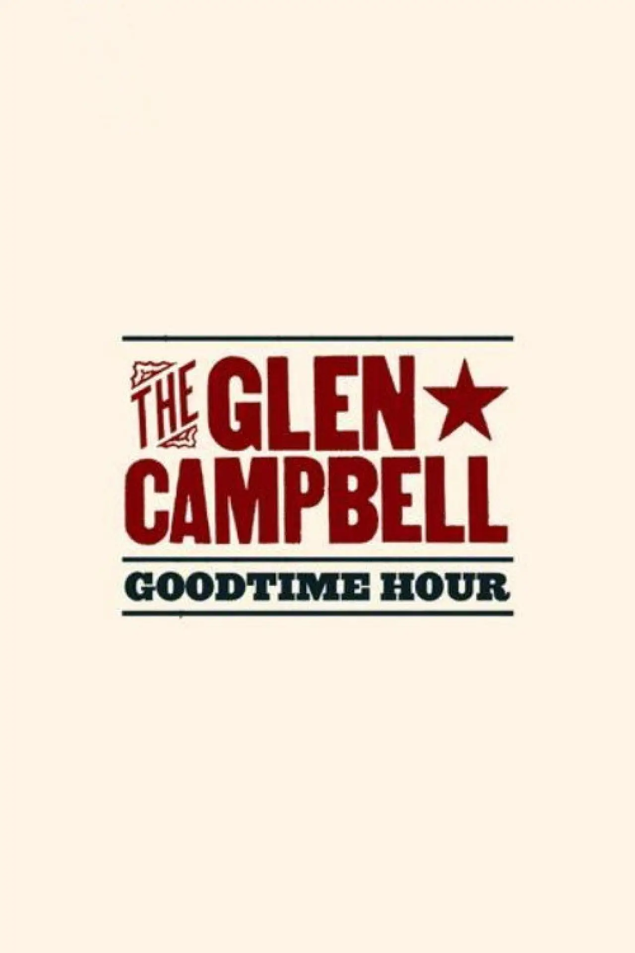 Series poster "The Glen Campbell Goodtime Hour"