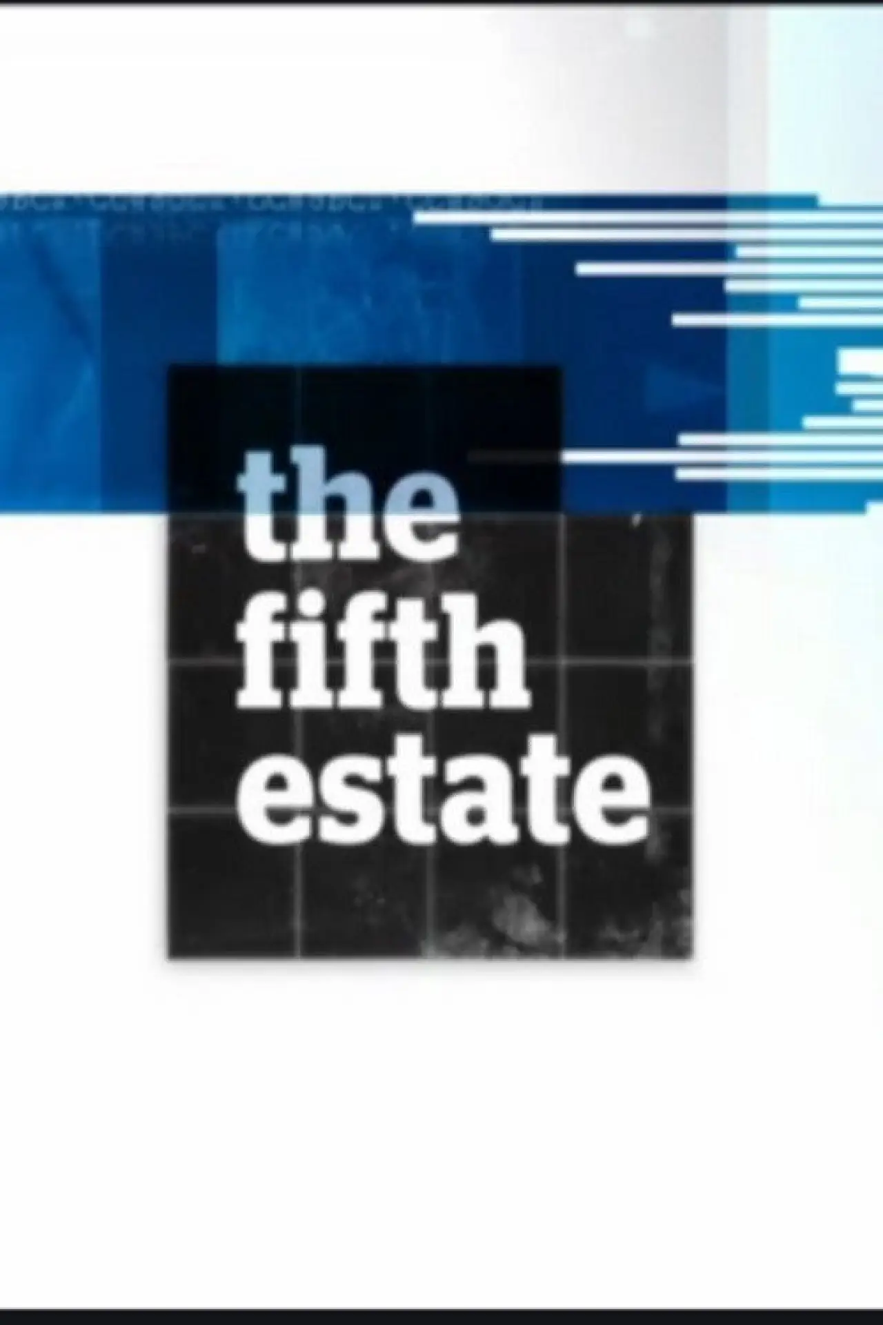Series poster "The Fifth Estate"