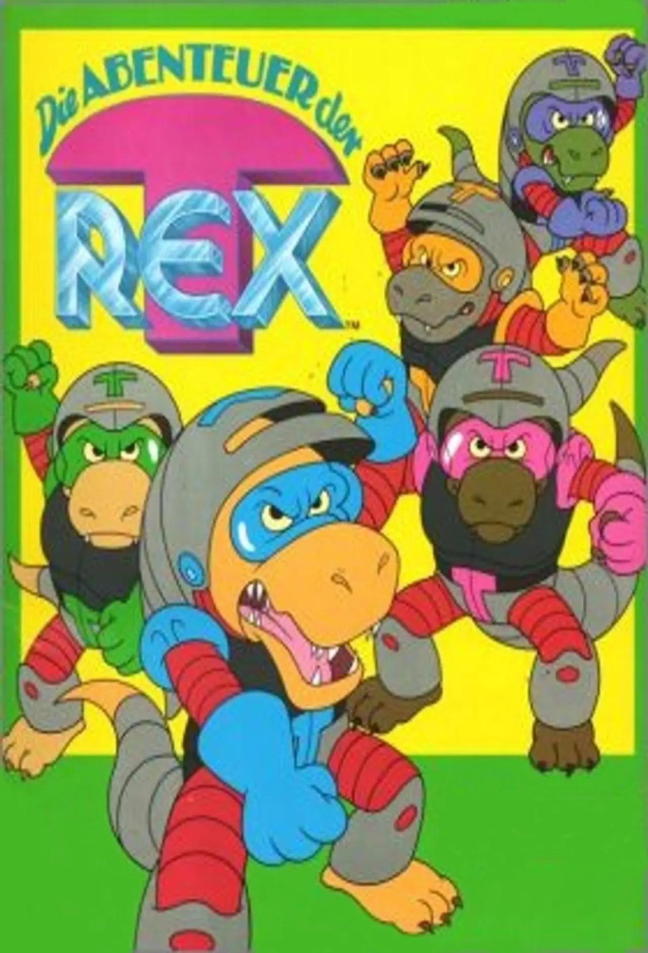 Series poster "The Adventures of T-Rex"