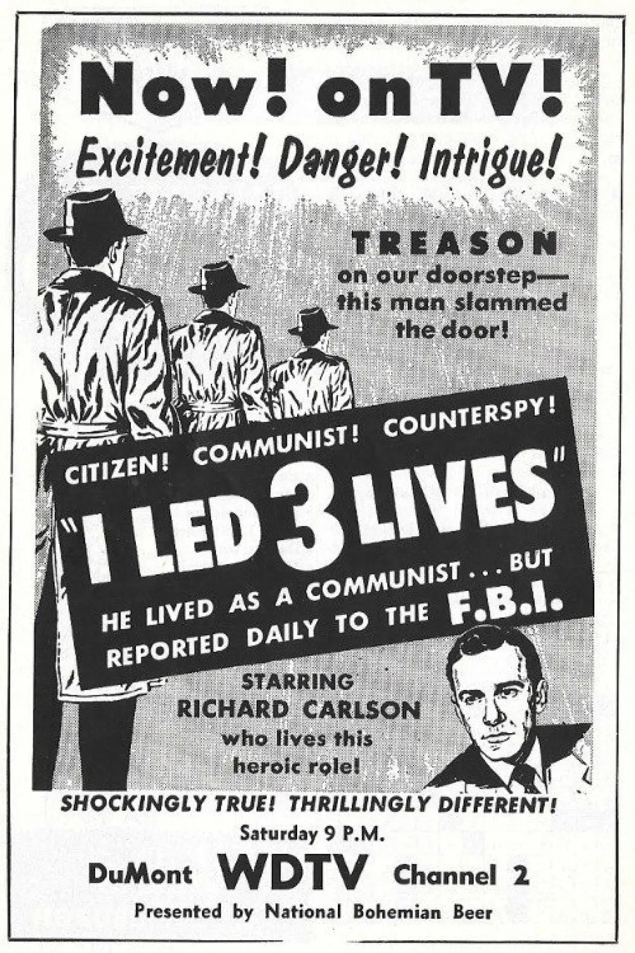 Series poster "I Led Three Lives"
