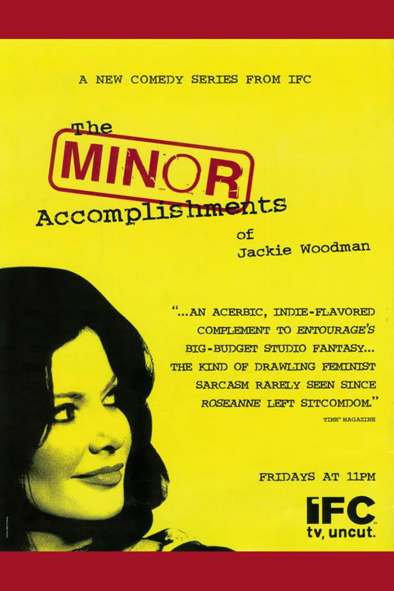 Series poster "The Minor Accomplishments of Jackie Woodman"