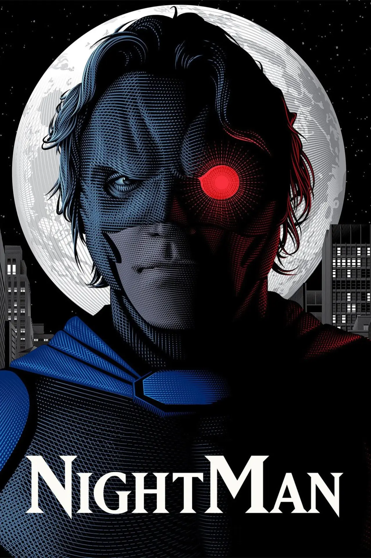 Series poster "Night Man"