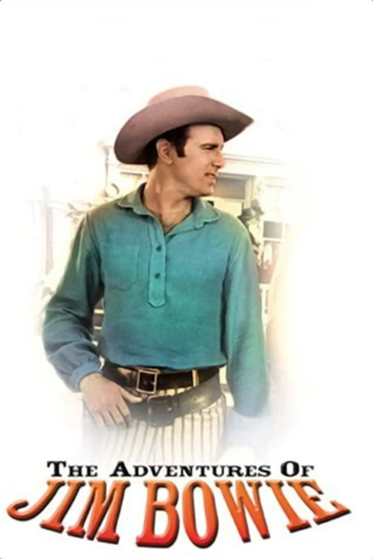 Series poster "The Adventures of Jim Bowie"